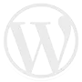 Logotipo de WordPress, uno de los sistemas de gestión de contenido más populares para la creación de sitios web.